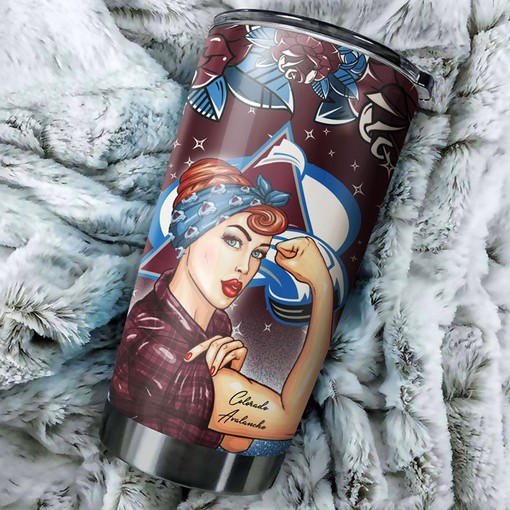 Best Mom Ever Colorado Avalanche NHL Tumbler - Image 2