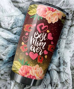Best Mom Ever Cool Flower Can Enjoy Calgary Flames with This NHL Tumbler 20 oz with Fashion Tumblers