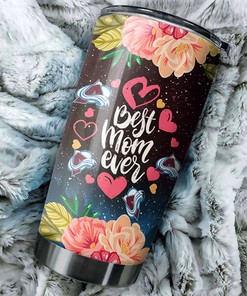 Best Mom Ever Deserves This Cool Flower Avalanche NHL Tumbler 20 oz