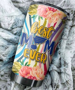 Best Mom Ever Deserves This St. Louis Blues Flower NHL Tumbler