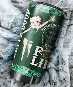 Betty Boop Design That Will Steal the Show - Minnesota Wild NHL Tumbler
