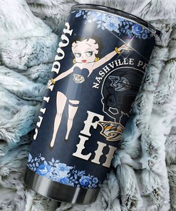Betty Boop Meets Nashville Predators in This NHL Tumbler