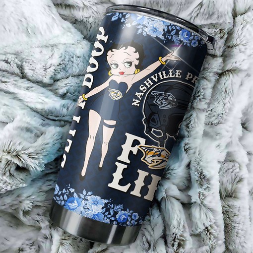 Betty Boop Meets Nashville Predators in This NHL Tumbler