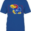 Big Jay In State Outline Design Kansas Jayhawks Shirt with Retro Ncaa Shirts