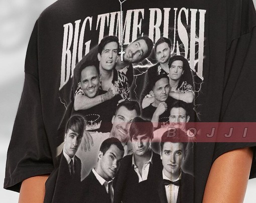 Big Time Rush Forever Tour Vintage Movie Shirt, BTR Rush Tour 2022 Tee for Movie Fans, BTR - Image 2
