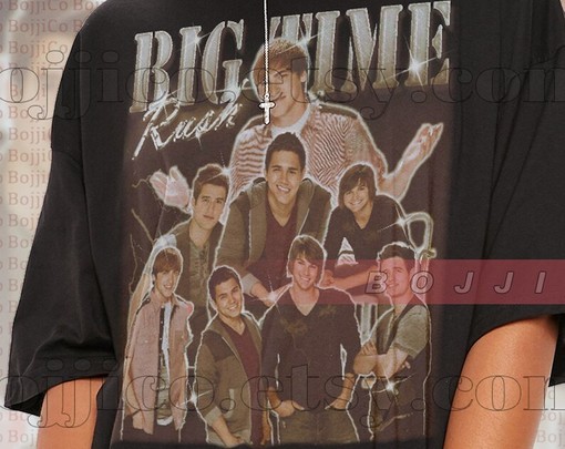 Big Time Rush Forever Tour Vintage Movie Shirt, Retro Tee, Rush Tour 2022 Tee for Movie Fans, BTR - Image 2