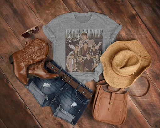 Big Time Rush Forever Tour Vintage Movie Shirt, Retro Tee, Rush Tour 2022 Tee for Movie Fans, BTR - Image 3