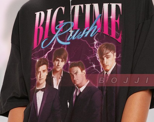 Big Time Rush Forever Tour Vintage Movie Shirt, Rush Tour 2022 Tee, BTR Tee for Movie Fans, BTR - Image 2
