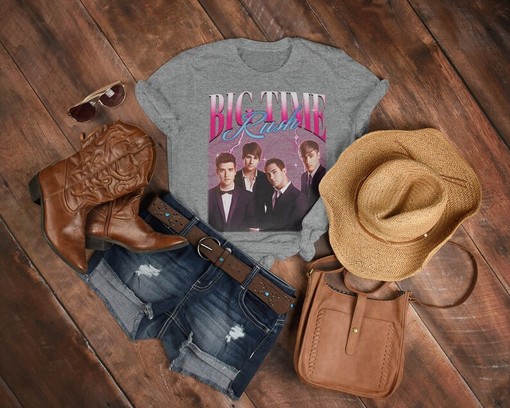 Big Time Rush Forever Tour Vintage Movie Shirt, Rush Tour 2022 Tee, BTR Tee for Movie Fans, BTR - Image 3