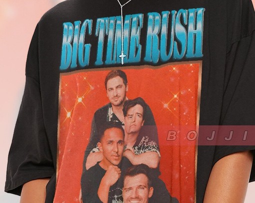 Big Time Rush Forever Tour Vintage Movie Shirt, Rush Tour 2022 Tee, BTR Tee for Movie Fans, BTR Shirt - Image 2