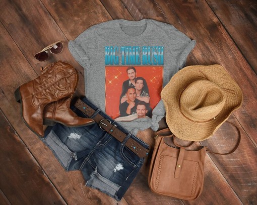 Big Time Rush Forever Tour Vintage Movie Shirt, Rush Tour 2022 Tee, BTR Tee for Movie Fans, BTR Shirt - Image 3
