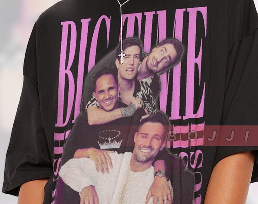 Big Time Rush Forever Tour Vintage Movie Shirt, Rush Tour 2022 Tee, BTR Tee for Movie Fans, BTR T Shirt - Image 2