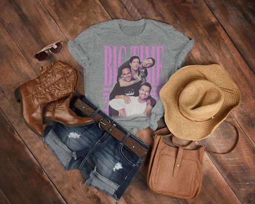 Big Time Rush Forever Tour Vintage Movie Shirt, Rush Tour 2022 Tee, BTR Tee for Movie Fans, BTR T Shirt - Image 3