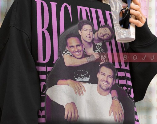 Big Time Rush Forever Tour Vintage Movie Sweatshirt, Rush Tour 2022 Sweater for Movie Fans - Image 4