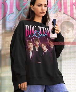 Big Time Rush Forever Tour Vintage Movie Sweatshirt, Rush Tour 2022 Sweater for Movie Fans, BTR