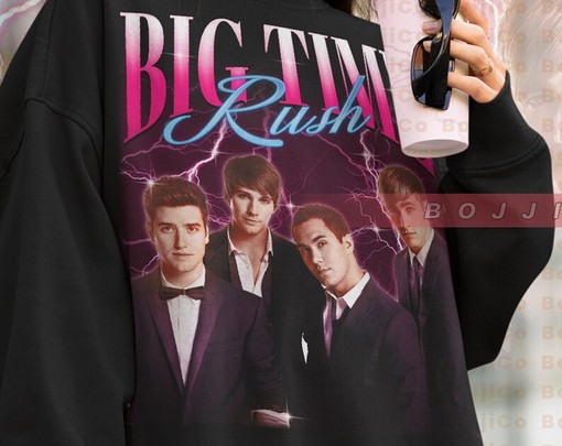 Big Time Rush Forever Tour Vintage Movie Sweatshirt, Rush Tour 2022 Sweater for Movie Fans, BTR - Image 4