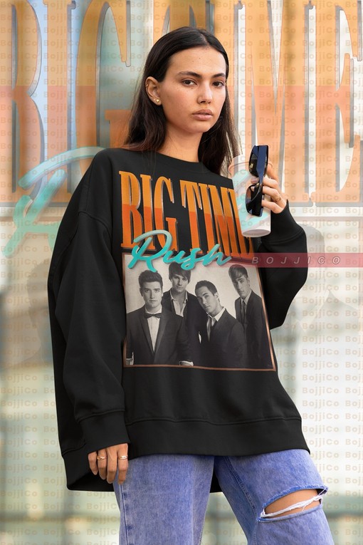 Big Time Rush Forever Tour Vintage Movie Sweatshirt, Rush Tour 2022 Sweater for Movie Fans, BTR Shirt