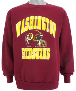 Bike Washington Redskins 1990s Vintage NFL Crew Neck Sweatshirt Unisex American Football Shirt