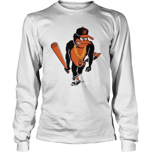 Binoculars Baltimore Orioles Watching NCAA Baseball T-Shirt - Image 2