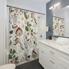 Biology Lover Botanical Cute Boho Mushrooms Shower Curtain
