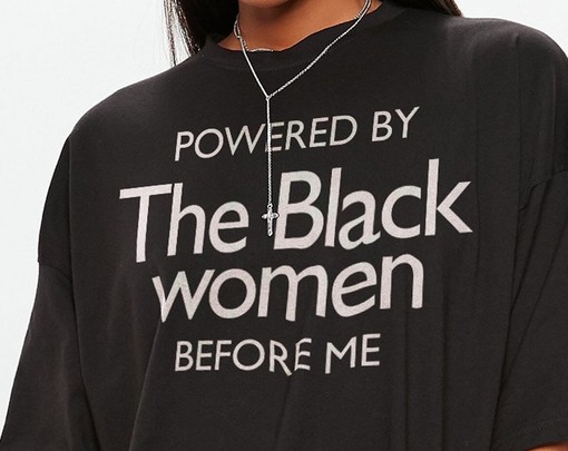Black Women Power Unisex Tee, Supporter Shirt, Black Pride Shirt, Movie Shirts for Women, Movie Fans Gifts - Image 2