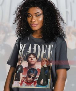Bladee Vintage Shirt - Bladee Swedish Rapper Sweater - Benjamin Reichwald Homage Tshirt - Movie Shirts for Men