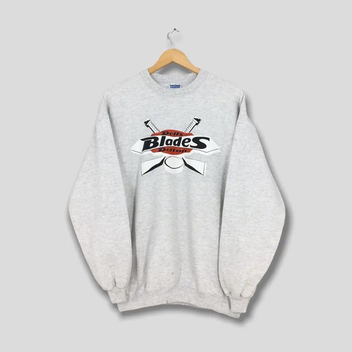 Blades Dells Delton Hockey NCAA Sweatshirt, a Must-Have for Any NCAA Fan
