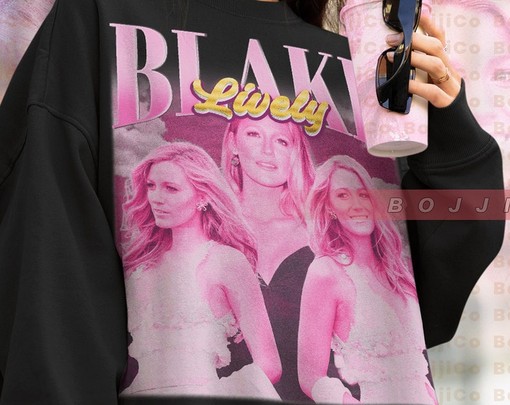 Blake Lively Homage Sweatshirt, Vintage Blake Lively Sweater, 90s Blake Lively Shirt, Blake Lively Merchandise - Image 4