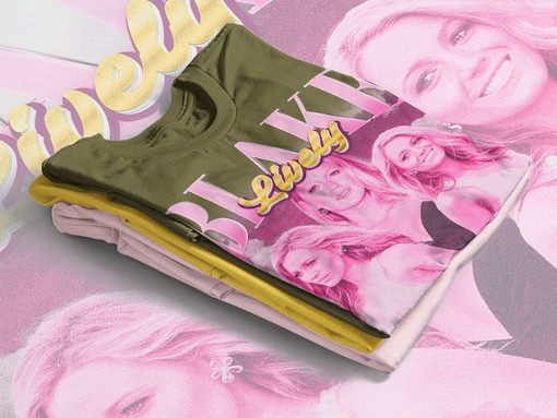 Blake Lively Homage T-Shirt, Vintage Shirt, Fan Tees, 90s Retro Tee, Blake Lively Merch Gift - Image 4
