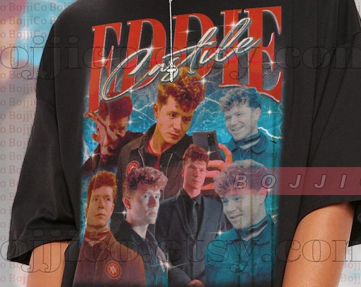 Blake Patrick Homage Tshirt - Vintage Eddie Castile Shirt for Fans of Music - Image 2