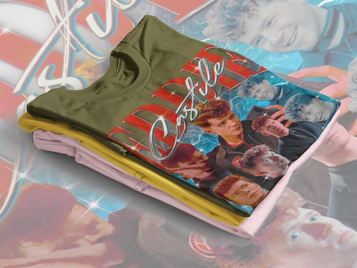 Blake Patrick Homage Tshirt - Vintage Eddie Castile Shirt for Fans of Music - Image 4