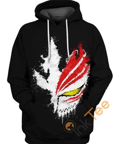 Bleach Ichigo Hollow Monster 3D Hoodie with Unique Design for Anime Fans