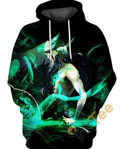 Bleach Ulquiorra Cifer 3D Printed All Over Custom Hoodie