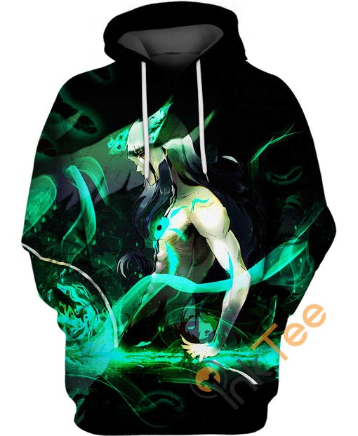 Bleach Ulquiorra Cifer 3D Printed All Over Custom Hoodie