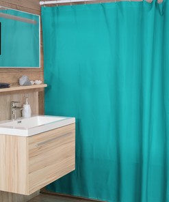 Blue Shower Curtain Set | Bathroom Accessories | Colorful Shower Curtains | Unique Shower Curtains