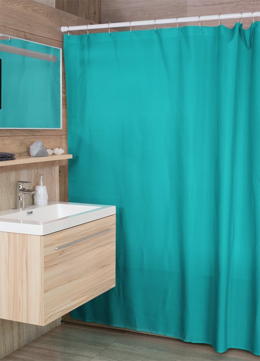 Blue Shower Curtain Set | Bathroom Accessories | Colorful Shower Curtains | Unique Shower Curtains