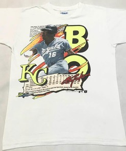 Bo Jackson KC Royals Vintage Style MLB Apparel for Fans