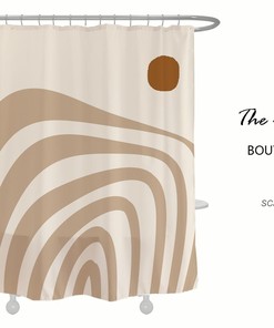 Bohemian Desert Sunset Shower Curtain - Waterproof Washable with Hooks and Custom Sizes Available
