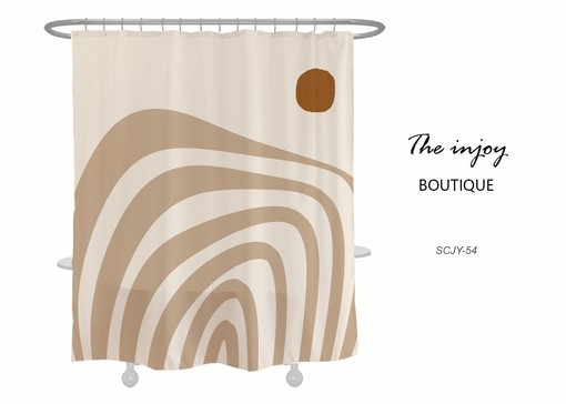 Bohemian Desert Sunset Shower Curtain - Waterproof Washable with Hooks and Custom Sizes Available