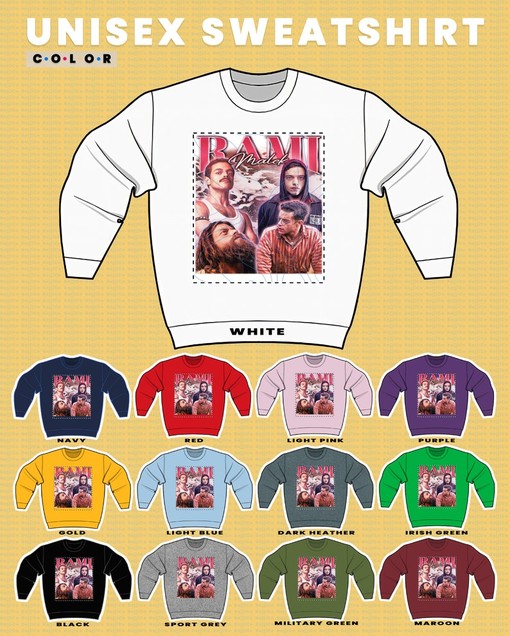 Bohemian Rhapsody Rami Malek Sweatshirt, Museum Homage Sweater, Freddie Mercury Fan Tee, Classic Movie T-Shirt - Image 3