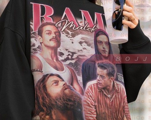 Bohemian Rhapsody Rami Malek Sweatshirt, Museum Homage Sweater, Freddie Mercury Fan Tee, Classic Movie T-Shirt - Image 4