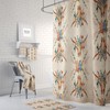 Boho Chic Southwest Bull Skull Shower Curtain with Best Print