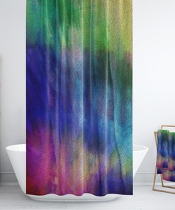 Boho Maximalist Bathroom Decor Boho Shower Curtain with Unique Print
