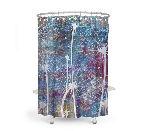 Boho Wishes Shower Curtain Set with Optional Bathroom Decor Accessories - Image 2