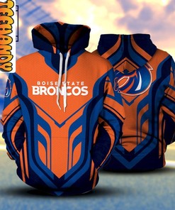 Boise State Broncos All Over Print 3D Hoodie - Custom Design