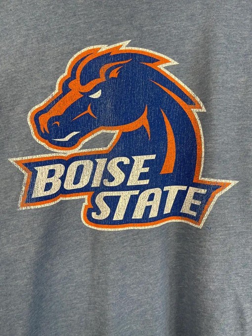 Boise State Broncos Retro Logo NCAA Sweatshirt Hoodie for Football Game Day Fans - Image 2