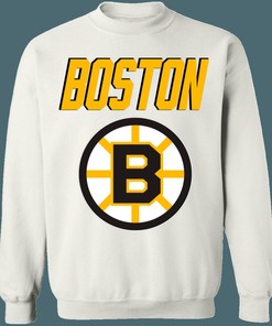 Boston Bruins 90s Retro NHL Sweatshirt Hoodie TShirt for Fans