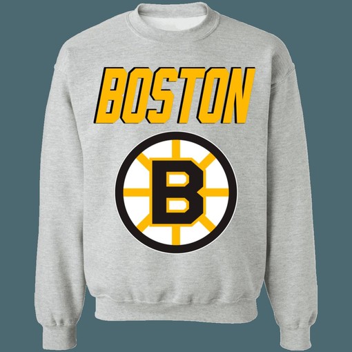 Boston Bruins 90s Retro NHL Sweatshirt Hoodie TShirt for Fans - Image 2