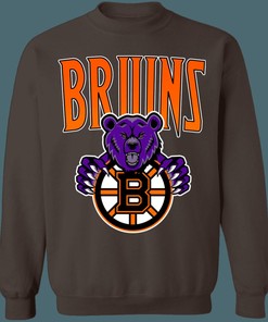 Boston Bruins HALLOWEEN Retro NHL Sweatshirt Hoodie TShirt for Hockey Lovers
