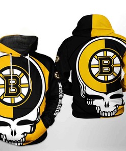 Boston Bruins NHL Grateful Dead 3D Hoodies Perfect for Fans